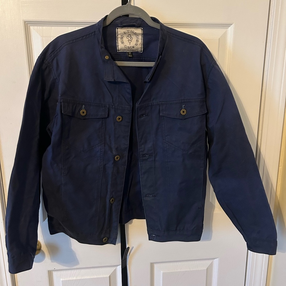 Ginew Wax Canvas Rider Jacket